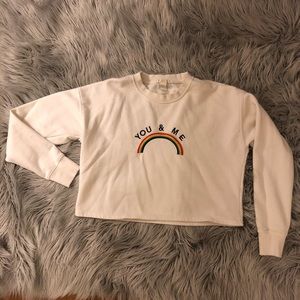 Forever 21 cropped sweater